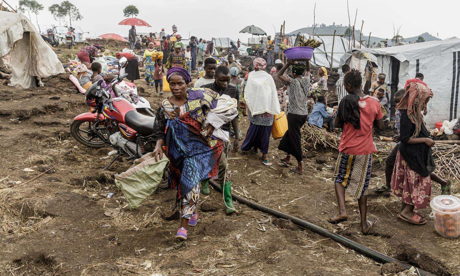 DR Congo Celebrate Recapture Of Town From Rebels In North Kivu Lagos   MSB150120 